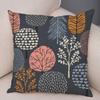 Абстрактное искусство Чехол на подушку Декоративное геометрическое растение Дерево Цветок Наволочка для дивана Дом Машина