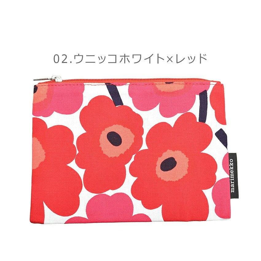 MARIMEKKO pouch women cosmetic bag small item holder logo floral pattern classic Nordic miscellaneous goods stylish cute makeup Mothers Day gift case