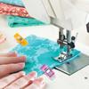50PCS Sewing Clips Colorful Clips Multipurpose Plastic Craft Crocheting Knitting Safety Clothing Clips Color Binding Clips Paper