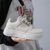 Is Little White Shoes Women's New Spring Heightening Student Board Shoes Women's Thick-soled Street Casual Shoes