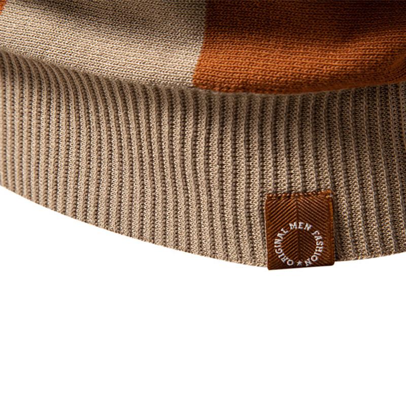 Callaway 2025 Лето Новинка Вышитый Воротник Шерстяная Рубашка Поло Мужская Полосатая Поло Мужской Топ с Короткими Рукавами