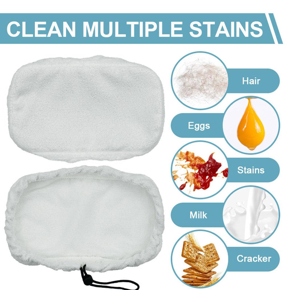 5 шт./комплект паровой ткани многоразового использования 5 шт. паровая машина с тканевой насадкой 5 шт. паровая машина с тканевой насадкой многоразового использования