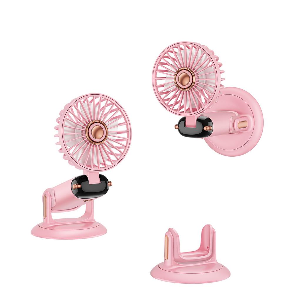 Handheld Fan Portable Small Fan Rechargeable Long Battery Life Multifunctional Neck Hanging Rotating Fan