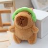 Toy Plush Capybara Keychain Backpack Charm Stress Relief Gift For Teens Kids