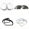 Tiguan 17-24 L Rearview Mirror Cover Kit: Fuel Tank Cap, Fog Lights, Rear Wiper, Front Bar Trim.