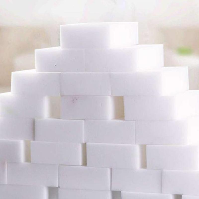 10pcs/20pcs/50pcs/100pcs Per Lot Melamine Sponge Magic Eraser Sponge Cleaning Sponge Kitchen Bathroom Cleaning Supplies 100*60*20mm