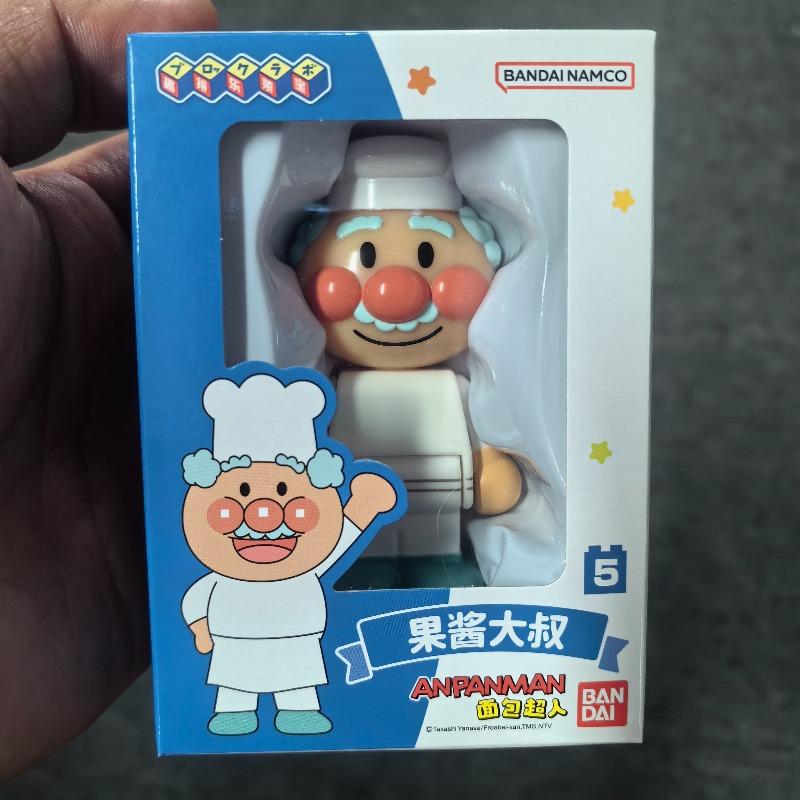 Оригинальные Строительные Блоки Bandai Анпанман Фигурки Бэкинман Красный Гном Супермен-Дыня Совместимые Универсальные Кирпичики Игрушки