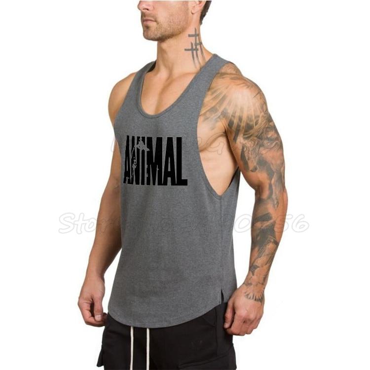 Muscleguys Брендовая одежда для бодибилдинга, топы для фитнеса, мужские майки-стрингеры с принтом, жилет для тренировок, майка для тренажерных залов