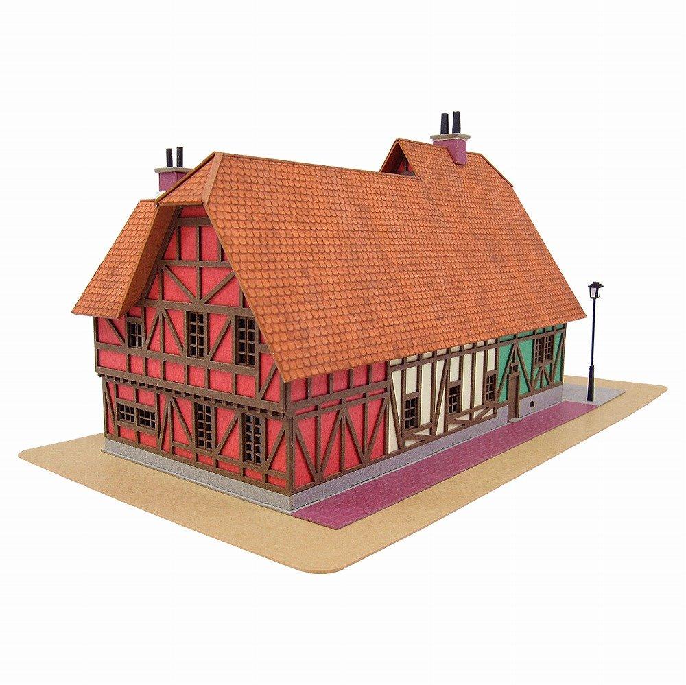 Гигантские кресла-мешки Sankei Miniatuart Kit Studio Ghibli Series Ходячий замок Hatter Hat Shop Scale Paper Craft Howl's 1/150 MK07-03