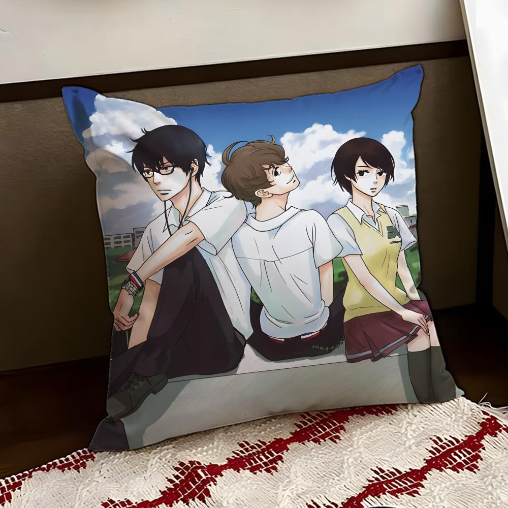 Аниме Zankyou no TTerror Наволочка Двусторонняя Мягкая Прочная Подушка Чехол для Дома Автомобиля Многоцелевое Использование для Ежедневного Комфорта