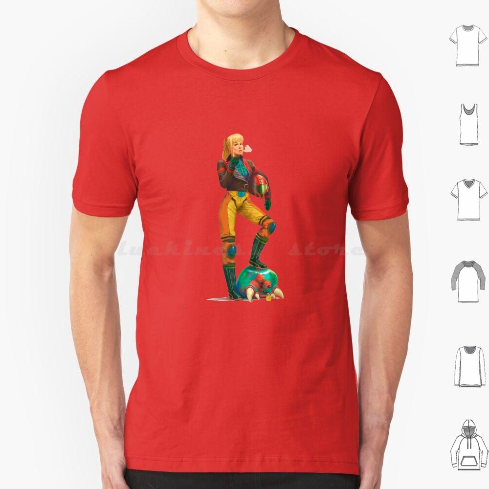 Metroid T Shirt Men Women Kids Samus Metroid Game Videogame Retro Tough Chick Samus Aran Women Strong Dread Space Pirate