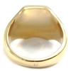 Gold Plated 'Karl' Signet Ring