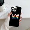 LGBT Gay Pride Rainbow Flag Phone Case For iPhone 17 Air 16 pro max 15 14 plus 12 13 Shell Cover coque