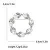 Модная изысканная брошь в виде венка из жемчуга из сплава, универсальный темпераментный женский костюм, шаль, корсаж, ювелирные изделия, булавка