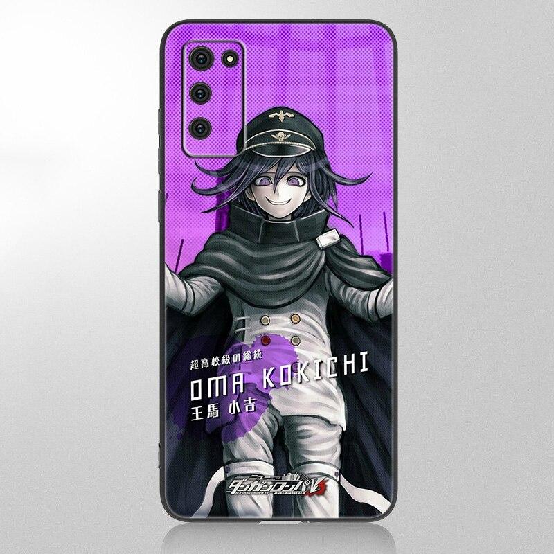 Чехол Danganronpa Kokichi Ouma для Samsung Galaxy A12 A02S A22 A32 A52 A72 A71 A51 A41 A31 A21 A11 A50 A70 A10S A20S, черный чехол
