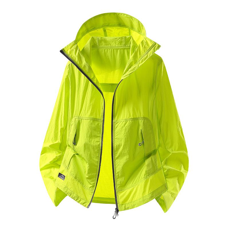 Breathable ice silk skin clothing outdoor quick-drying couple clothing upf10 + summer men's and women's sunscreen clothing UV protection