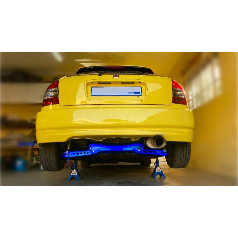 Красный нижний рычаг подвески задний из заготовки с втулкой для Honda Civic EK 1996-2000 DX SI
