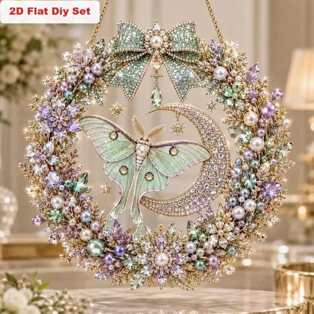 Butterfly DIY Painting Kit Cat Art Hanging Decor Holiday Craft Gift
