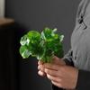 Plastic Artificial Lotus Leaf Small Fake Plants Simulation Money Grass  Home Office Decor
