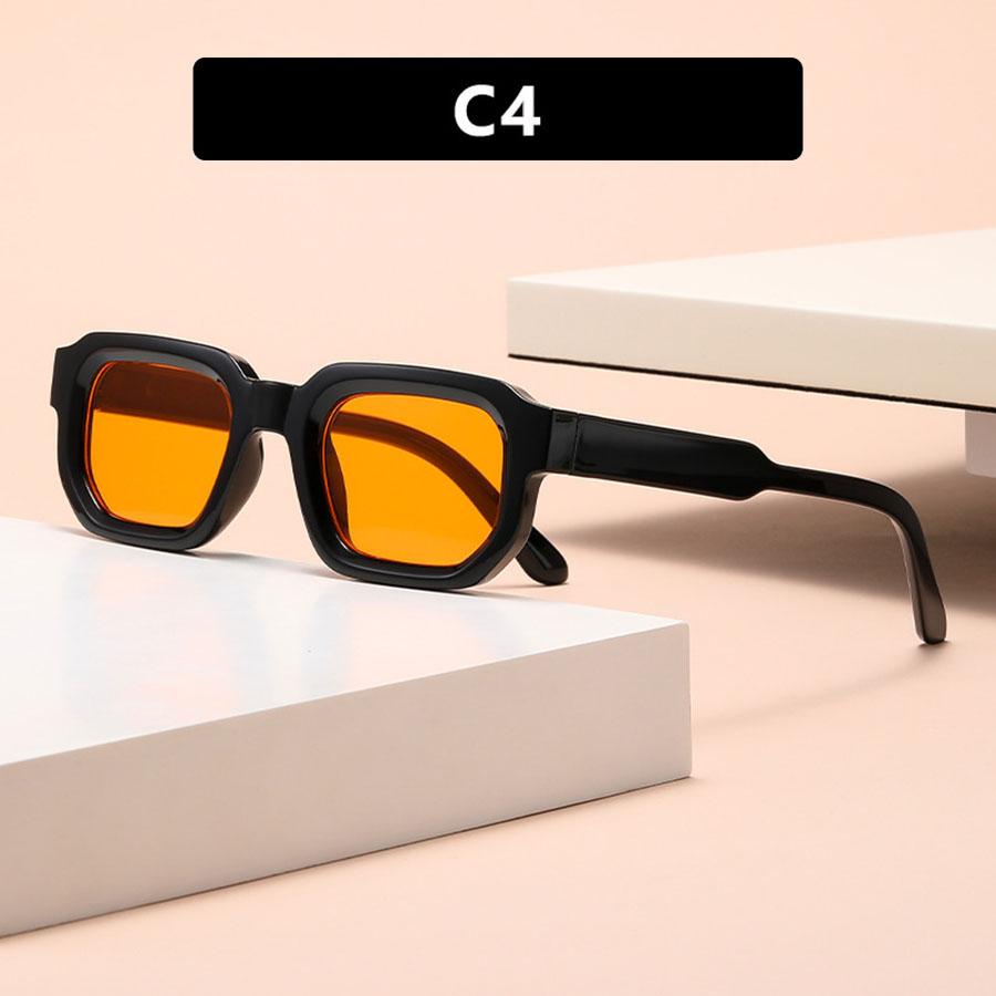 Новые мужские винтажные солнцезащитные очки с прямоугольной оправой, модные ретро солнцезащитные очки, дизайнерские очки класса люкс, очки для защиты от ультрафиолета UV400, женские очки