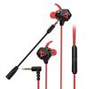 Professional Enhanced Bass and Noise Cancelling Microphone Wired Gaming Earbuds for Mobile PC Gaming and Esports