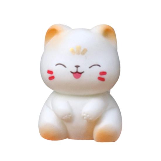 Миниатюрная фигурка кошки из смолы Yousheng, милые модели животных-кошек, миниатюрные украшения для топпера торта, микро-ландшафта, кукольного домика, сада, дома, стола
