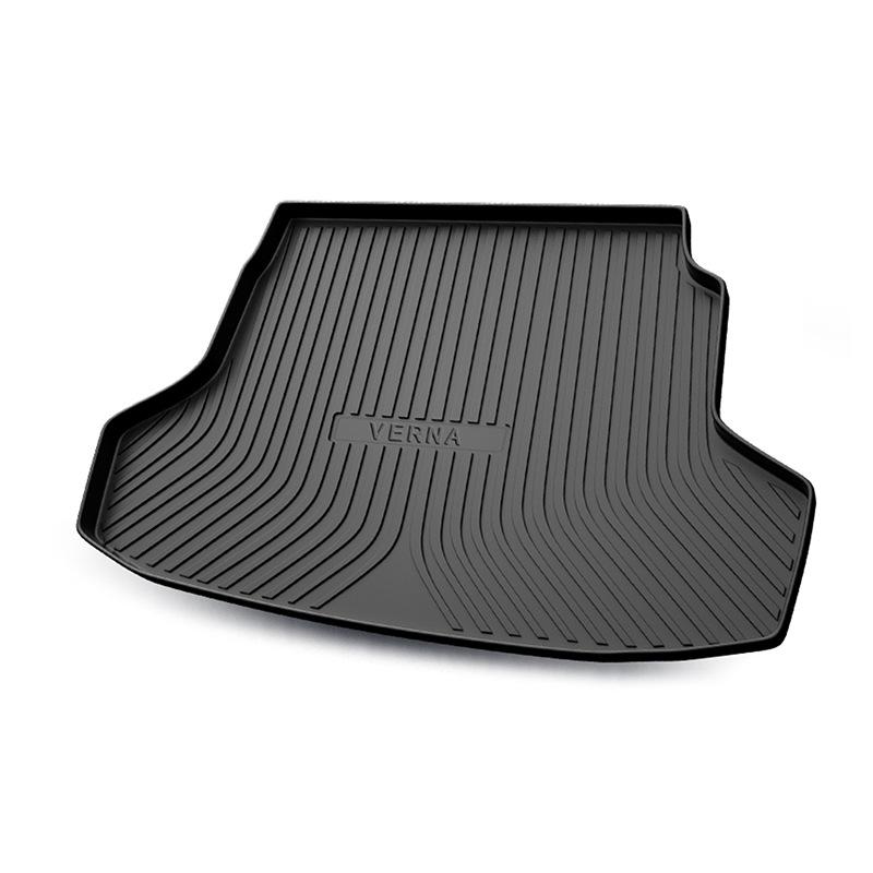 Современный огнеупорный износостойкий ПЭТ коврик в багажник для хранения с полным покрытием заднего отделения