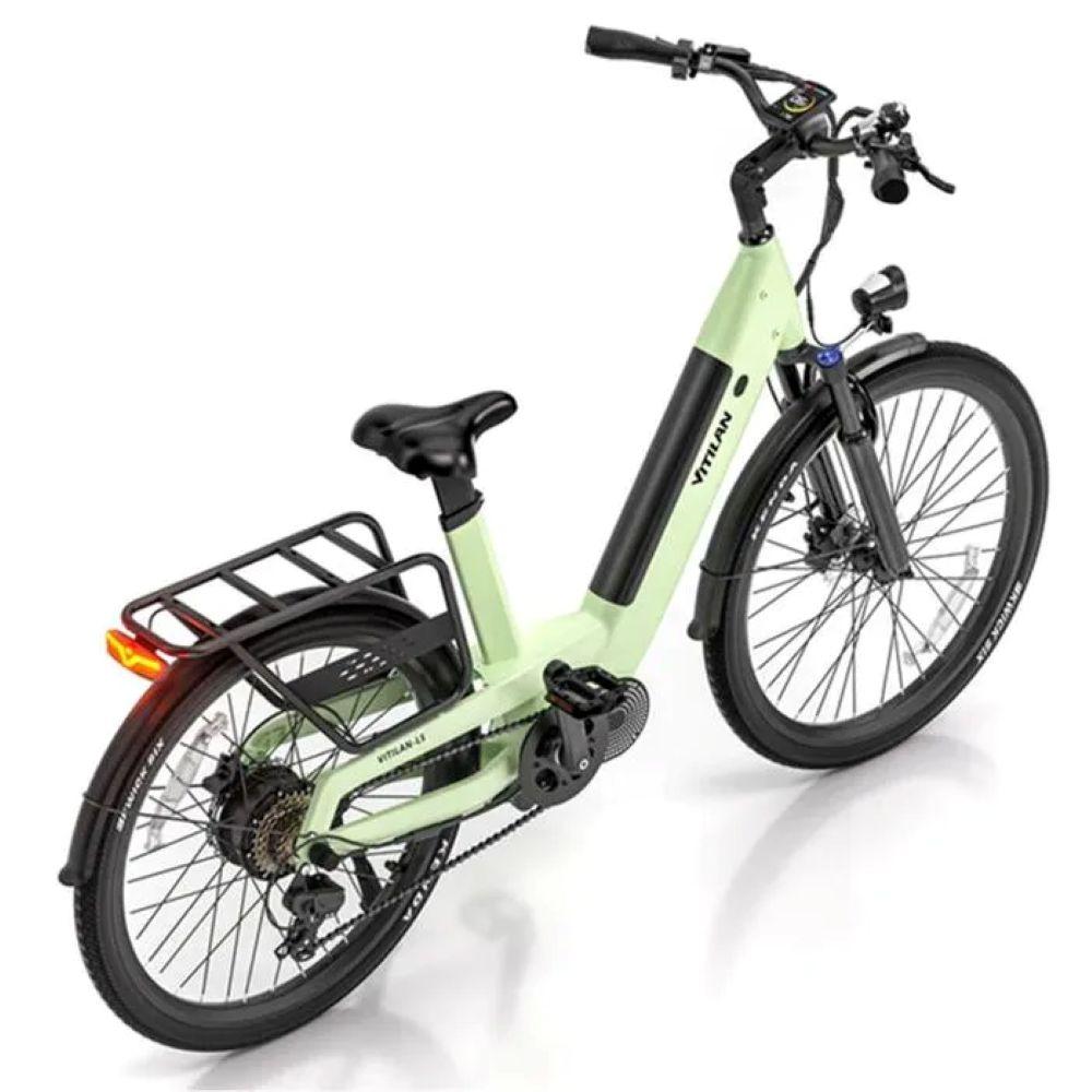 Electric bicycle VITILAN L5, 500W motor, 48V 15Ah battery, top speed 40 km/h, cruising range 100km, 26x 2.4-inch tires