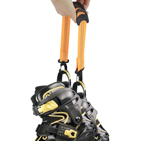 Ремни для переноски обуви, прочные, выдерживающие большую нагрузку, удобные, эластичные, для переноски обуви, стропа, роликовые коньки, подъемник для обуви для спорта