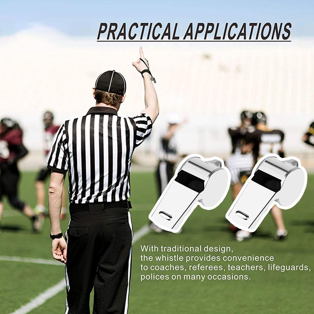 2 шт. стальной свисток для активного отдыха на открытом воздухе хоккейный свисток спасательный инструмент R1G9