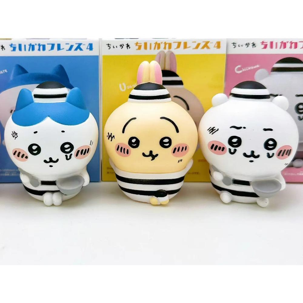 Фигурки-сюрпризы Chiikawa Friends Series 4 | Милые плюшевые игрушки Usagi Hachiware Shumai Chiikawa в стиле мини-игрушек для коллекционирования