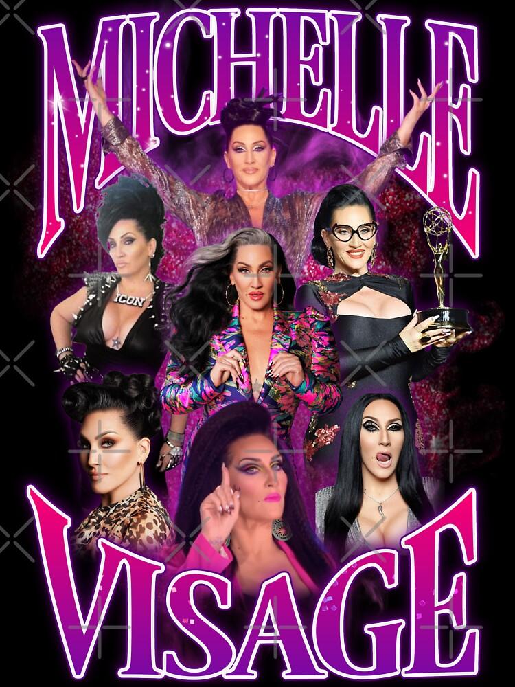Visage Michelle Visage (Purple-y) Oversized T-Shirt