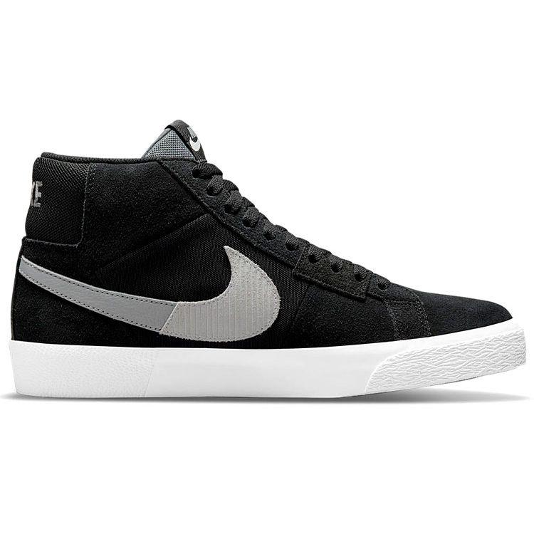 Nike Zoom Blazer Mid Premium SB Mosaic Pack — кроссовки унисекс Black Wolf Grey Cool-Grey White DA8854-001