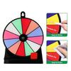Стираемая доска-колесо для вращения Долговечность Акрил Легко чистить Дизайн Игра для вечеринки Спиннер Призовое колесо