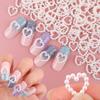 10/20PCS Hollow Love Nail Art Decoration