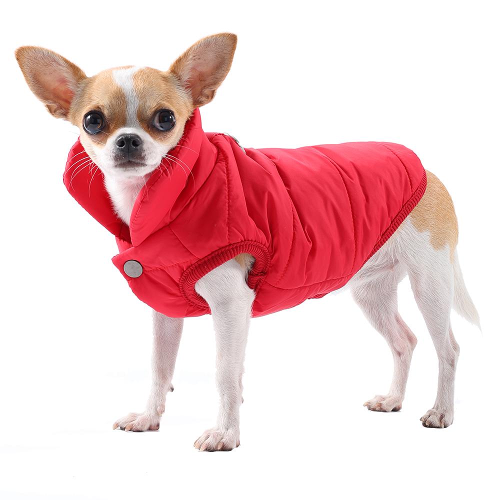 Зимняя куртка для собак средних и маленьких собак, кошек, ветрозащитная, теплая, с D-образным кольцом, одежда для щенков, чихуахуа, йоркширский питомец, флисовый костюм