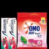 Набор Sensodyne Свежая мята Зубная паста и Omo Стиральный порошок