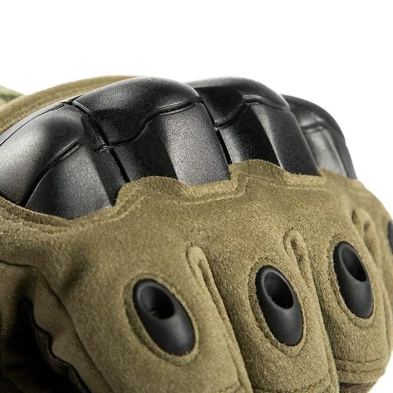 New Gloves Half Finger Paintball Airsoft Shot Combat Anti-Skid Men Bicycle Full Finger Gloves Protective Gear