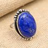 Lapis Lazuli Gemstone Handmade Jewelry Solid 925 Sterling Silver Ring