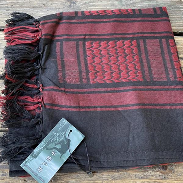 Fashion Shemagh Mens Square Outdoor Shawl Military Arab Tactical Desert Army Shemagh KeffIyeh Arafat Scarf Fashion