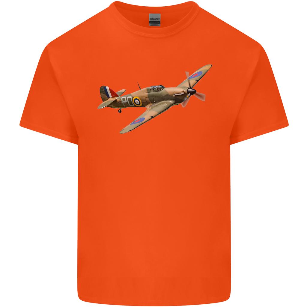 Hawker Hurricane Летающий в одиночку Унисекс Легкая хлопковая футболка
