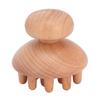 Mushroom Shape Wood Mushroom Massager Ergonomic Handle Wood Massage Tool  Full Body Use