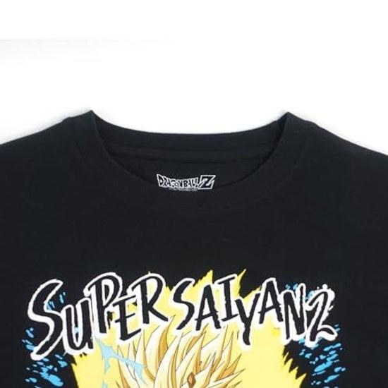 Футболка Fine Plus с коротким рукавом Dragon Ball Super Saiyan Gohan Мерч Персонаж