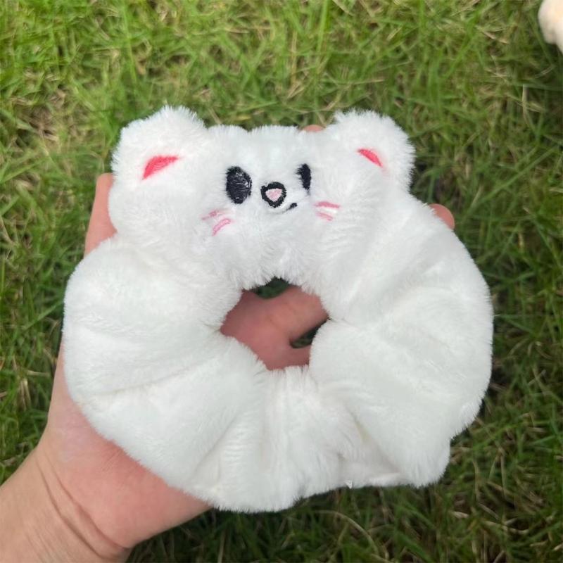 Повязка на голову с кроличьими ушками, многофункциональные кольца для волос на Хэллоуин, красивая резинка для волос для женщин разного возраста