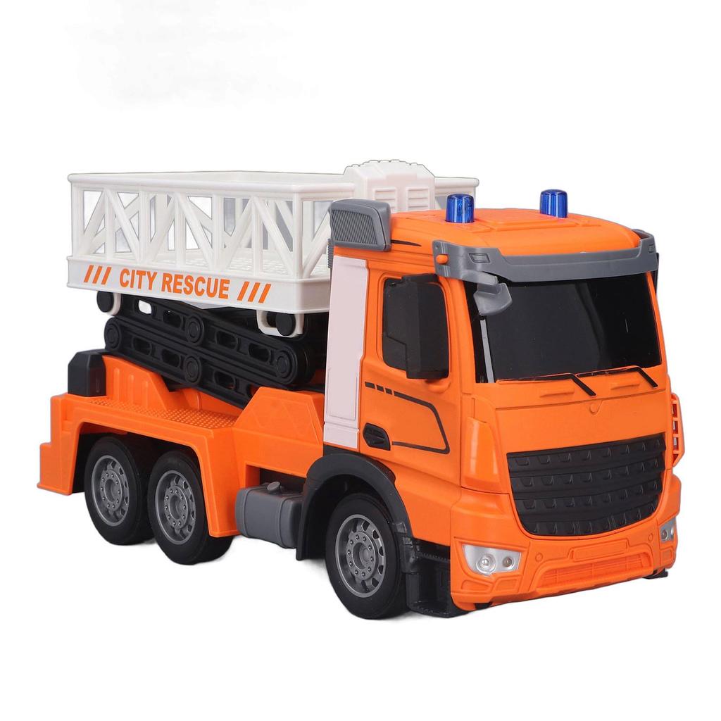 Электрический подъемный автомобиль с дистанционным управлением, 11-канальный, стимулирующий, музыкальный, световой, подъемный инженерный автомобиль для