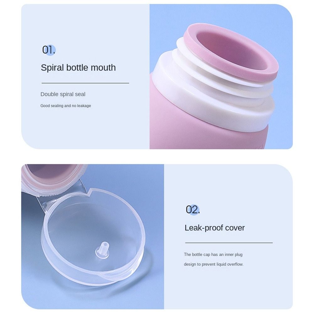 60 мл 90 мл пустая бутылка портативная бутылка для хранения высококачественный контейнер для выдавливания