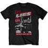 Guns N Roses Move To The City Футболка приталенная X-Large Черная Унисекс Футболка