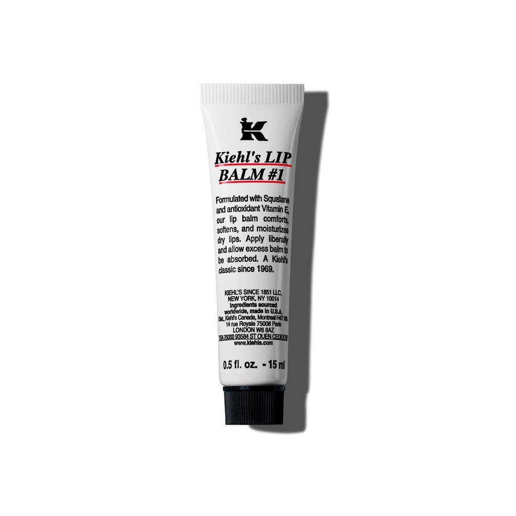Kiehl's Бальзам для губ №1 Оригинальный без запаха, Увлажняющая основа для губ, Идеальный подарок, Оригинальный продукт