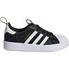 Adidas Adifom Superstar 360 C Black White Kids Sneakers Core-Black Footwear-White Gold-Metallic IH3503