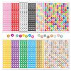 0.5-inch Letter Sticker Small Dot Waterproof DIY Card Item Logo Hand Account Scrapbook Letter Sticker